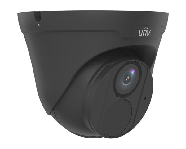 Black Turret Dome Camera (4MP, Mic, WDR) - Image 3