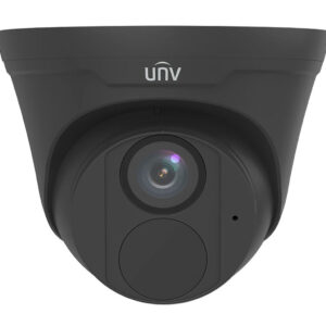 Black Turret Dome Camera (4MP, Mic, WDR)