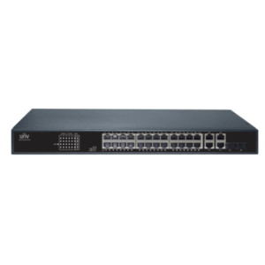 Uniview Gigabit POE Ethernet Switch (24 Ports, 2 Uplinks)