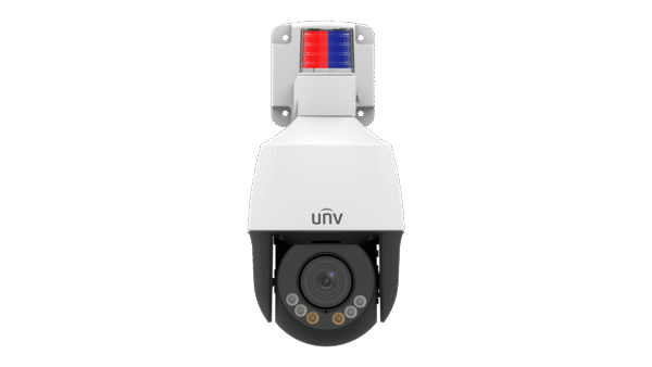 2MP Active Deterrence Mini PTZ (4x Optical, LightHunter, Auto-Tracking)