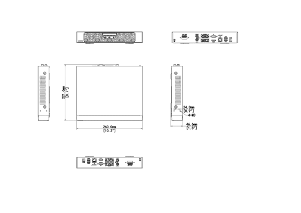 UNV IP NVR (4 Channel, 4 POE, PRO) - Image 4