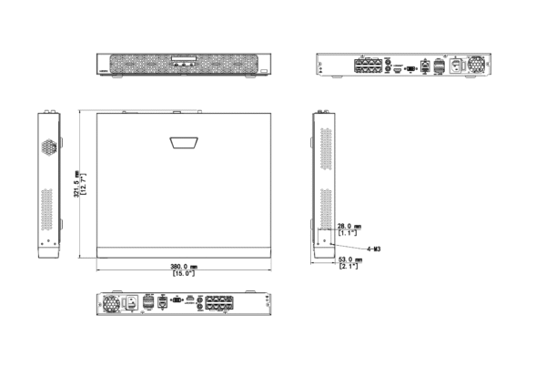 UNV NVR (16 Channel, 16 POE, PRO) - Image 4