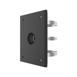 Black PTZ Pole Mount Adapter