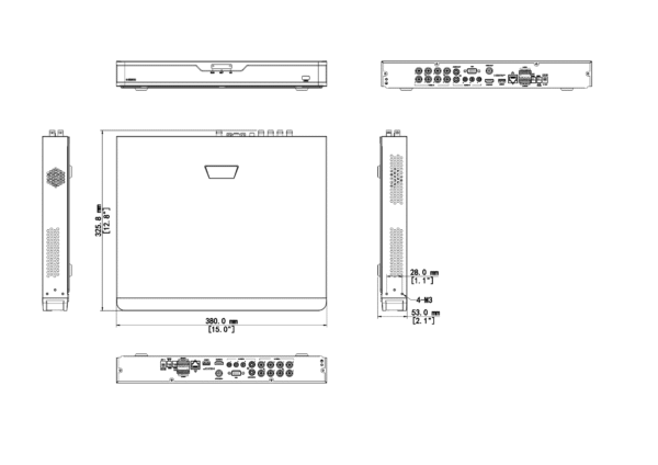 UNV Hybrid DVR (16ch: 8HD+8IP) - Image 4