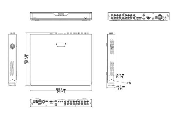 UNV Hybrid DVR (32ch: 16HD+16IP - Image 4