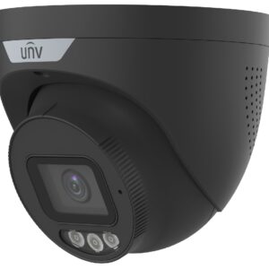 Black Tri-Guard 2.0 Turret Camera (8MP, AI, WhiteLight, Two-Way Audio, 2.8mm, Black)