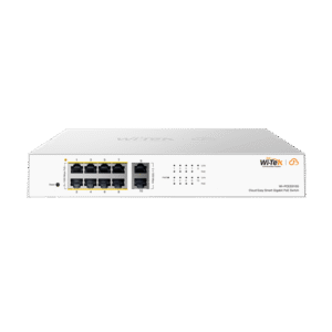 Wi-Tek WI-PCES310G - 8 Port Gigabit Cloud PoE Smart Switch 110W