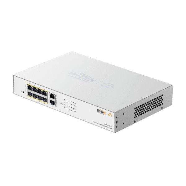 Wi-Tek WI-PCES310G - 8 Port Gigabit Cloud PoE Smart Switch 110W - Image 2