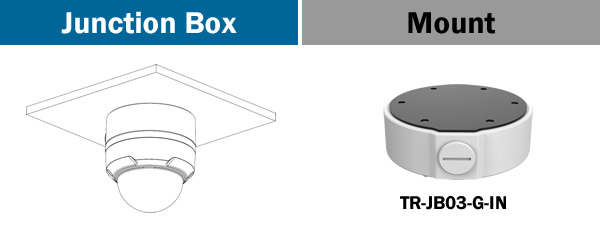 Black LightHunter Turret Dome Camera (5MP, Mic) - Image 5