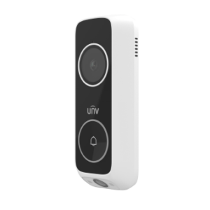 Uniview Grey Dual Lens Doorbell (WiFi, Mic, Speaker)